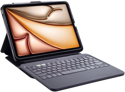 ZAGG Pro Keys 2 QWERTY keyboard bookcase voor de iPad Air 13 inch (2025) M3 / (2024) M2 - Zwart - 3 inch