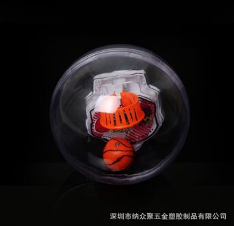 Zak Een Kleine Basketbal Mini LED Flash Muziek Basketbal Vinger Decompressie Speelgoed