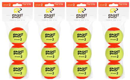 Zak met 3 stuks 4x RR Stage 2 geel - nosize