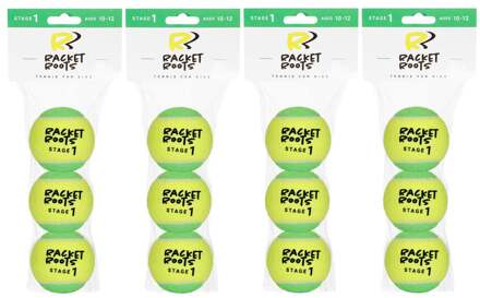 Zak met 3 stuks RR Stage 1 geel - nosize