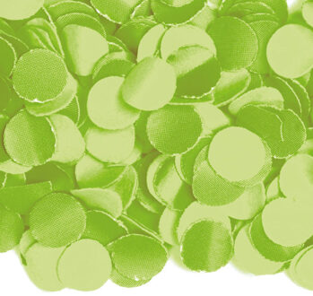 Zakje met 600 gram lime groene confetti - Confetti Oranje