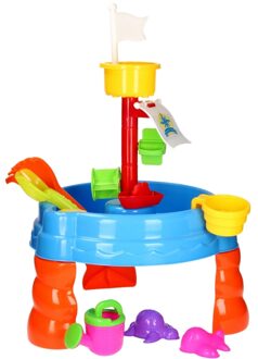 Zand- en Watertafel met Toren, 20dlg.