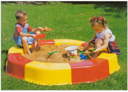 Zandbakring met Afdekzeil