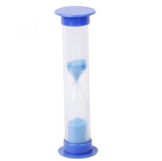 Zandloper Kinderen Tandenborstel Timer Zandloper Kinderen Zandloper 3 Minuten Zandloper Blauw