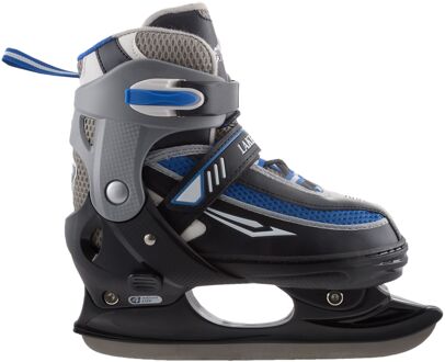 Zandstra Sport Lake Placid IJshockeyschaats Jr (verstelbaar) zwart - blauw - 35-39