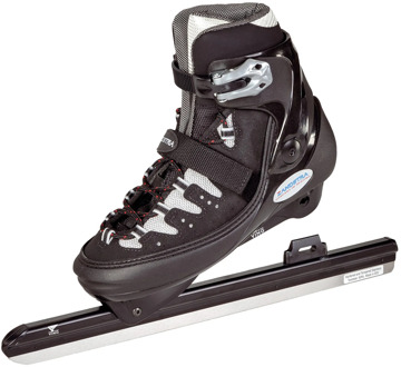 Zandstra Sport Ving Klapschaats zwart - zilver - 44