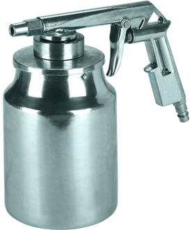 Zandstraalpistool met zuigbeker voor luchtcompressor