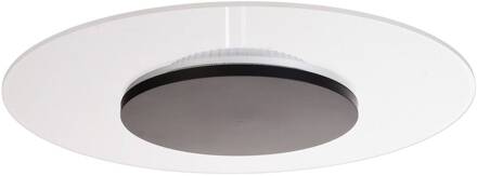 Zaniah LED plafondlamp, 360° licht, 24W, zwart zwart, transparant