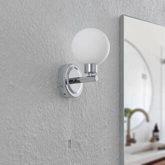 Zaniba wandlamp, chroom