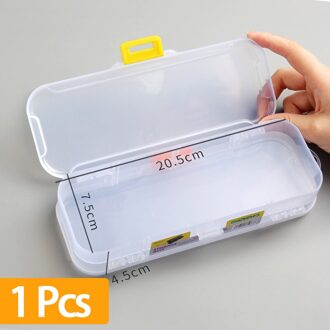 Zanken Briefpapier Doos Potlood Opbergdoos Basisschoolkinderen Met Multifunctionele Transparante Doos Leuke En Eenvoudige