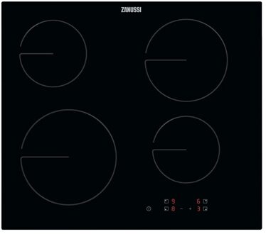 Zanussi ZHRN641K Keramische inbouwkookplaat Zwart