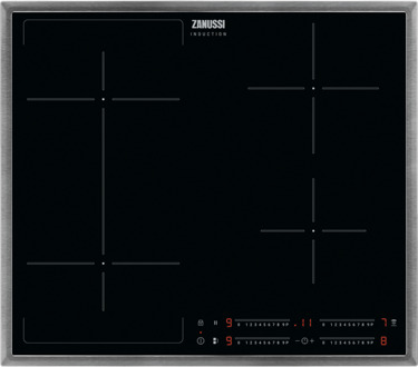 Zanussi ZIFN644X Inductie inbouwkookplaat Zwart