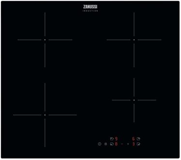 Zanussi ZILN646K Inductie inbouwkookplaat Zwart