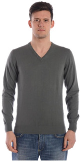 Zanzara Sweater Pullover Daniele Alessandrini , Gray , Heren - L,M,S