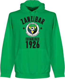 Zanzibar Established Hooded Sweater - Groen - M