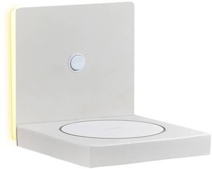 Zanzibar LED wandlamp met oplaadstation, wit