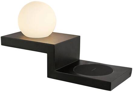 Zanzibar LED wandlamp, trapsgewijs, zwart