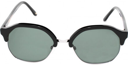 ZANZIBAR-ZWART-01 ZANZIBAR 50 ZWART 01 Zonnebril - maat