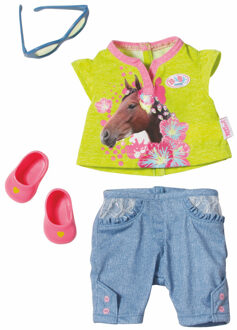 Zapf creation Baby Born deluxe jeans lime