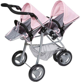 Zapf creation Baby Born tweeling poppenwagen