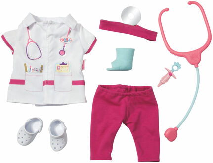 Zapf Luxe dokter kledingset baby born