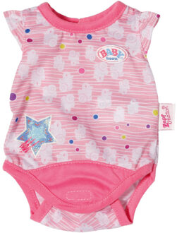 Zapf Rompertje baby born roze ster