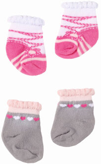 Zapf Sokken baby annabell 2-pack balleri