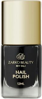 Zarkoperfume Nagellak Zarkoperfume Zarko Beauty By Oli Nail Polish Black 12 ml
