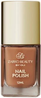 Zarkoperfume Nagellak Zarkoperfume Zarko Beauty By Oli Nail Polish Toffee 12 ml