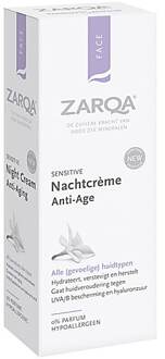 Zarqa Nachtcreme Anti-Age (hydrateert, verstevigt en hersteld) - 50ml