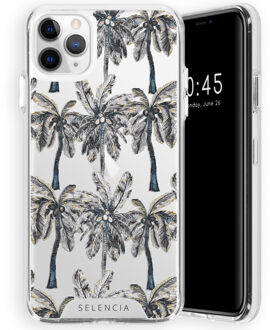 Zarya Fashion Extra Beschermende Backcover iPhone 11 Pro Max hoesje - Palmtree