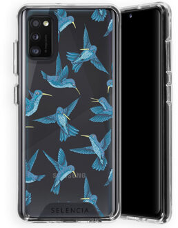 Zarya Fashion Extra Beschermende Backcover Samsung Galaxy A41 hoesje - Birds