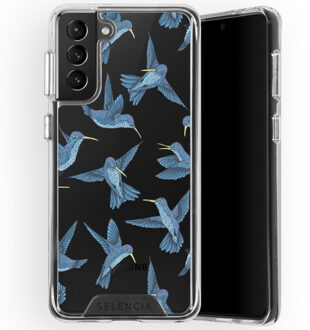 Zarya Fashion Extra Beschermende Backcover Samsung Galaxy S21 Plus - Birds