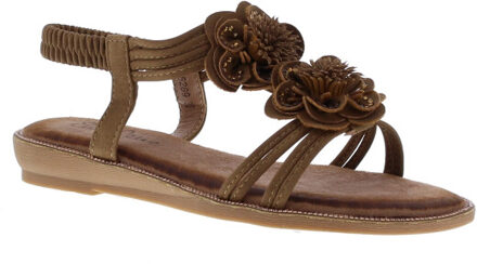 Zavira bloem front | maat: | | dames | combinatie Klaproos - 39