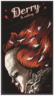 Zavvi Gallery Warner Bros IT Chapter 2 Giclee Print By Jaren Hemphill Meerdere kleuren