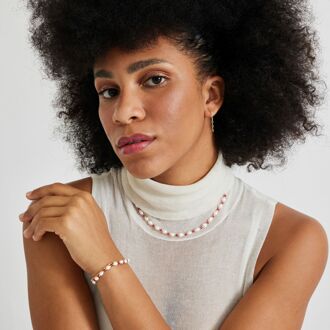 Zawind armband 18k goud afgewerkt Wit - One Size