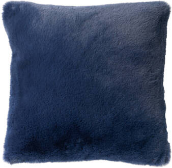 Zaya - Kussenhoes Unikleur 60x60 Cm Insignia Blue - Superzacht - Blauw