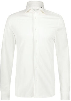 Zayne jersey pique shirt Wit - XL