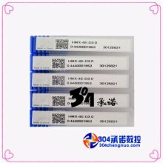 Zccct HMX-4E-D3.0 Cnc Gereedschap Frees Vhm End Mill Frezen Snijgereedschap Hardmetalen Frees