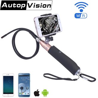 ZCF110 6LED 8 Mm Camera Wifi Endoscoop Draadloze Borescope Tube Snake Inspectie Camera 720P 2.0MP Handheld Voor Ios Android