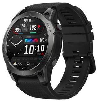 Zeblaze Stratos 3 Smartwatch met GPS, Ultra HD AMOLED-scherm - Zwart