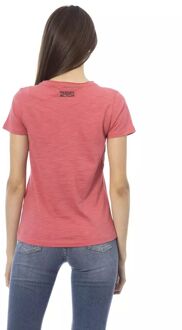 Zebra Graphic T-shirt Korte Mouwen - maat Koraal