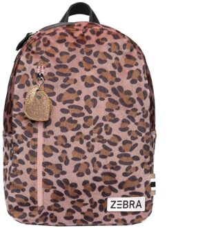 Zebra meisjes rugzak leopard soft print Multikleur