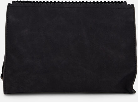 Zebra Merel Schoudertas zwart Imitatieleer - 1