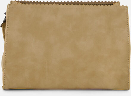 Zebra Schoudertas beige Imitatieleer - 1