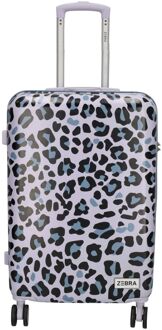 Zebra trends Animal Travel Trolley M panther lila hardcase koffer Multicolor - H 66 x B 46 x D 25 cm