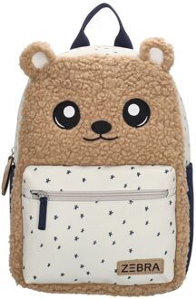 Zebra trends Buddies Backpack beige bows schooltas kind - H 36 x B 25 x D 12 cm