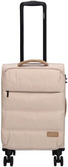 Zebra trends Elske Cabin Trolley lighttaupe zachte koffer - H 55 x B 35 x D 20 cm