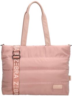 Zebra trends Elske Laptopbag oldrose damestas Roze - H 30 x B 40 x D 13 cm