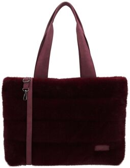 Zebra trends Emma Laptopbag red damestas Rood - H 32 x B 47 x D 13 cm